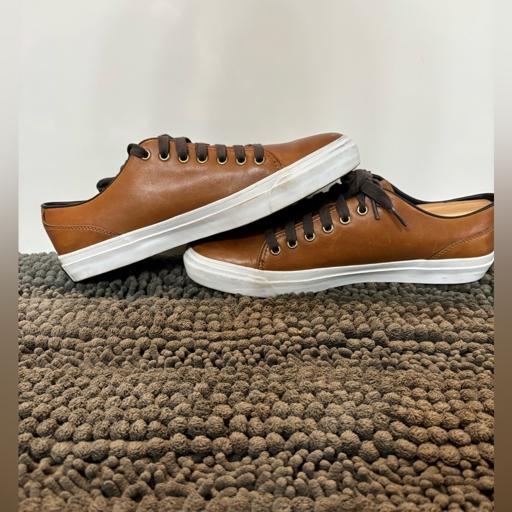 Cole Haan Grand Series Pinch Maine Classics Brown Leather Shoes - Picture 5 of 8